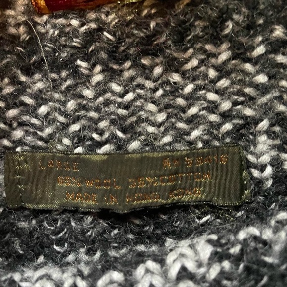 Vintage wool sweater - Picture 3 of 4